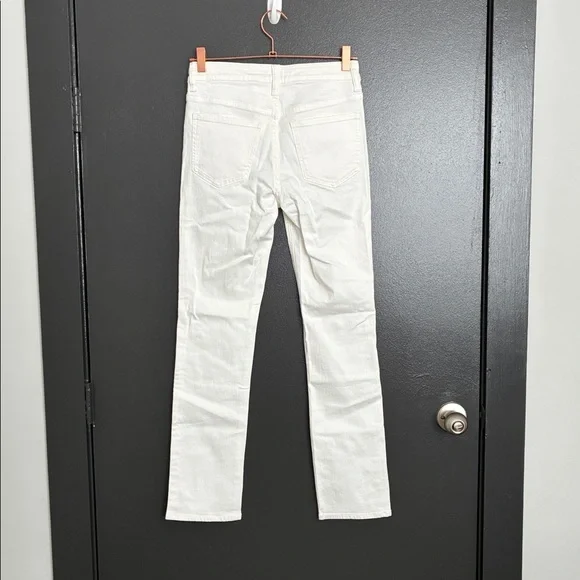 NWOT Luna Stretch Slim Straight Jeans Cloud White Sz 26 - Picture 7 of 9